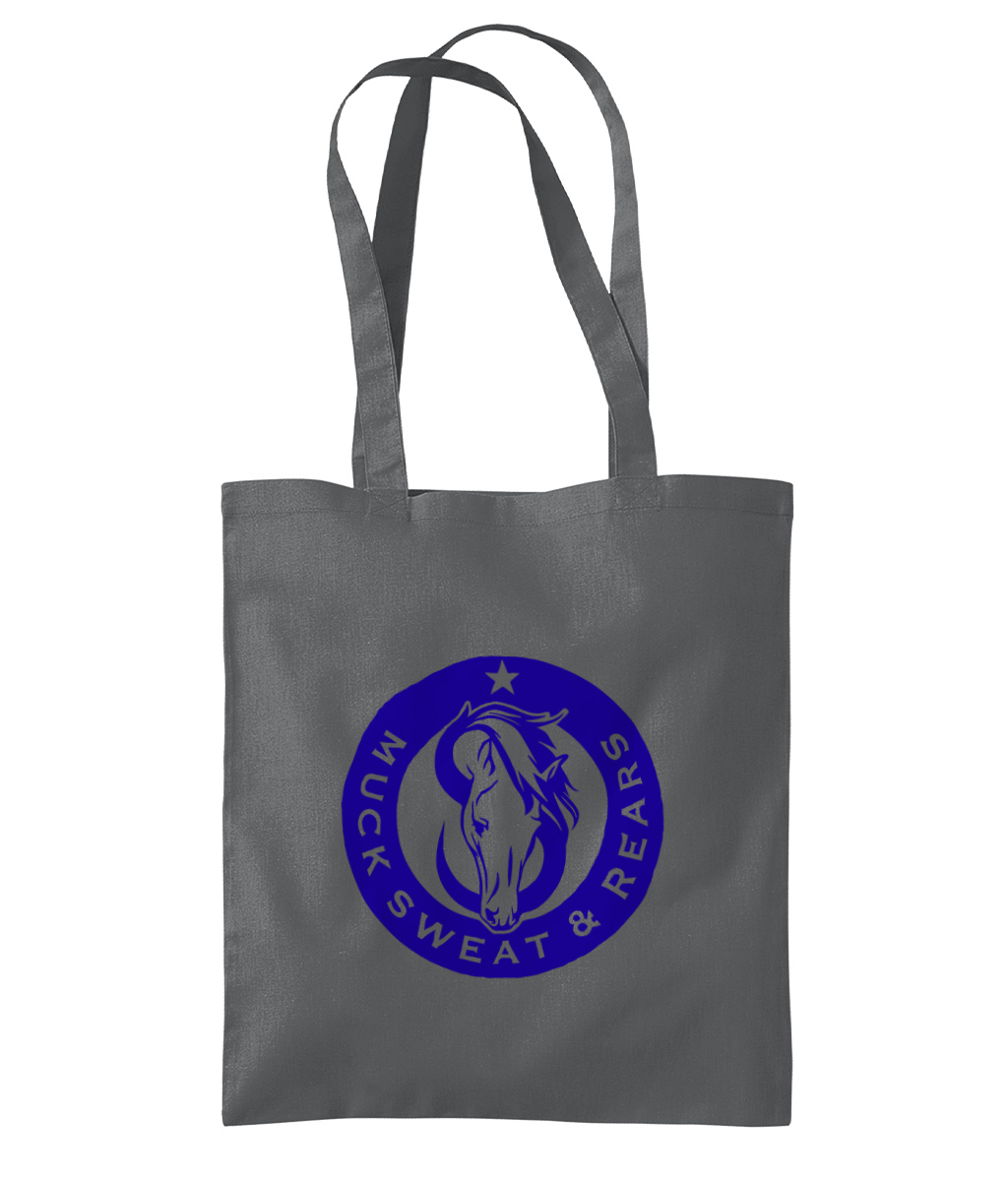 Team MSR Westford Mill Organic Premium Cotton Tote Printed with Blue MSR Logo