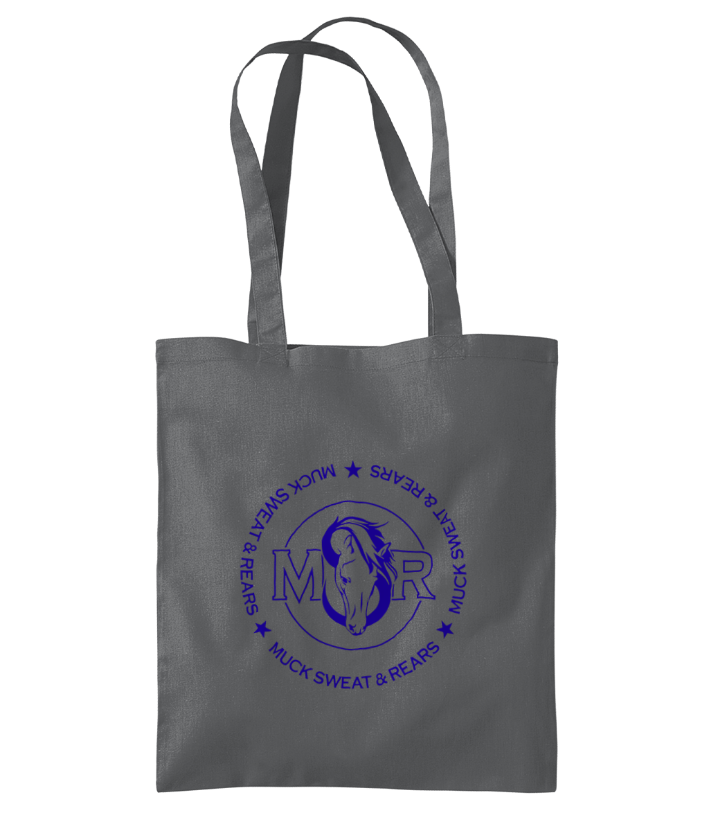 Team MSR Westford Mill Organic Premium Cotton Tote Printed with Blue MSR Logo