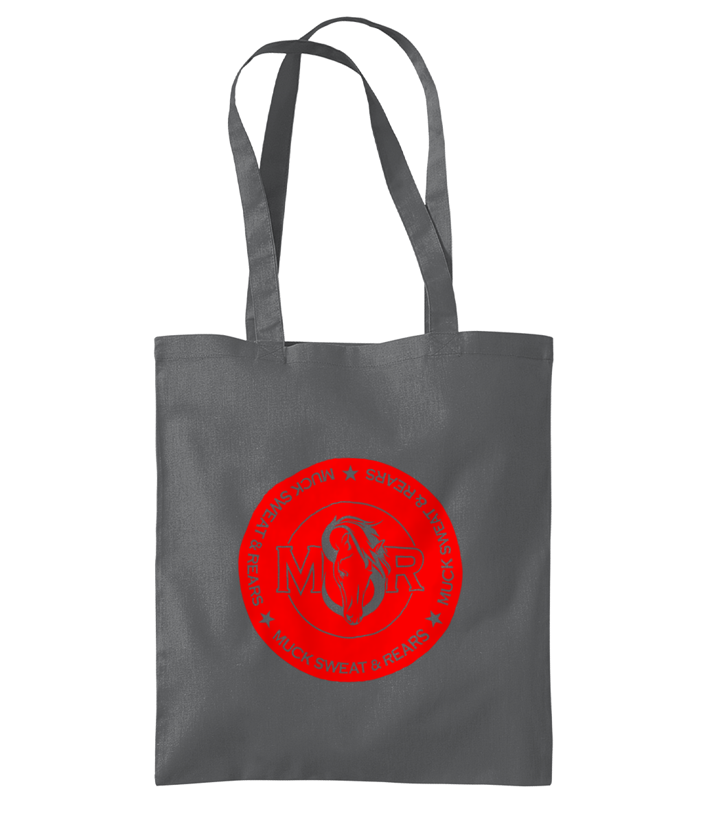 Team MSR Westford Mill Organic Premium Cotton Tote Printed with Red MSR Logo