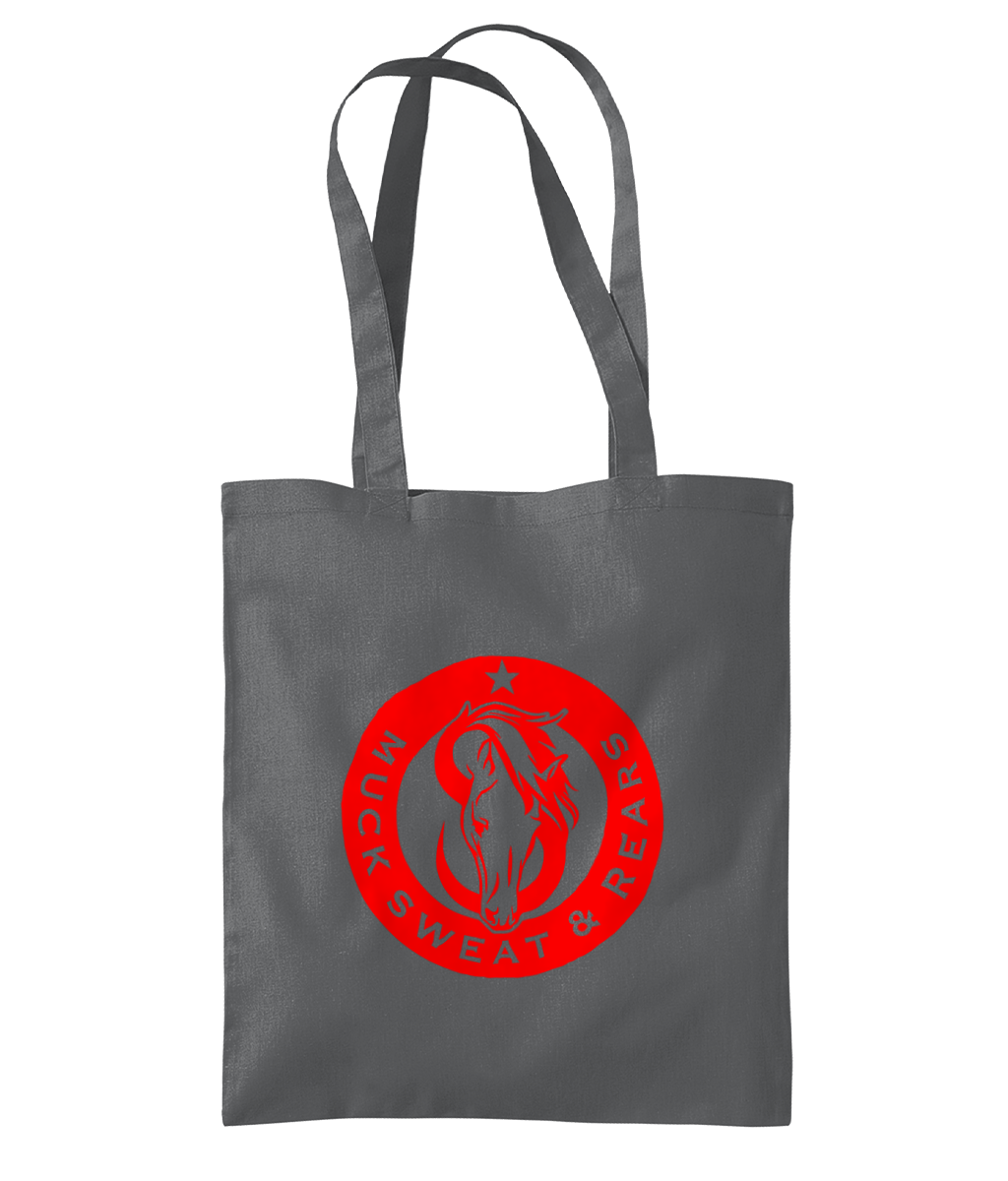 Team MSR Westford Mill Organic Premium Cotton Tote Printed with Red MSR Logo