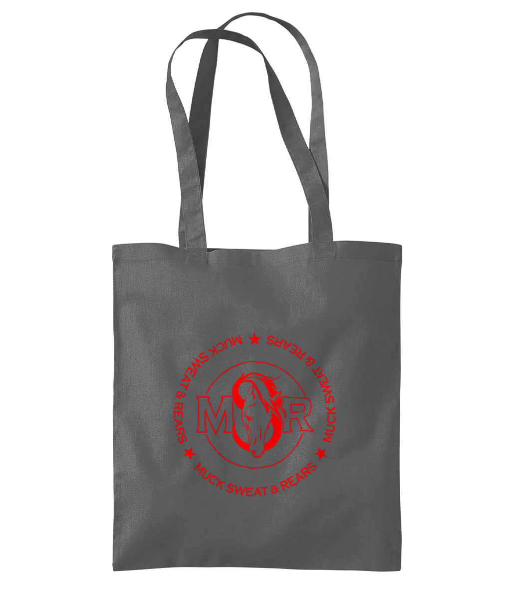 Team MSR Westford Mill Organic Premium Cotton Tote Printed with Red MSR Logo