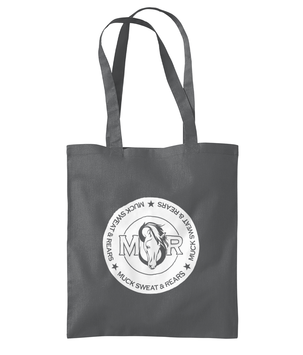 Team MSR Westford Mill Organic Premium Cotton Tote Printed with White MSR Logo