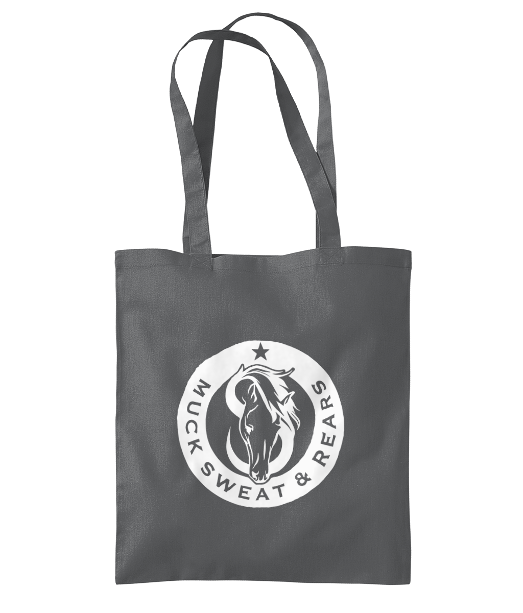 Team MSR Westford Mill Organic Premium Cotton Tote Printed with White MSR Logo