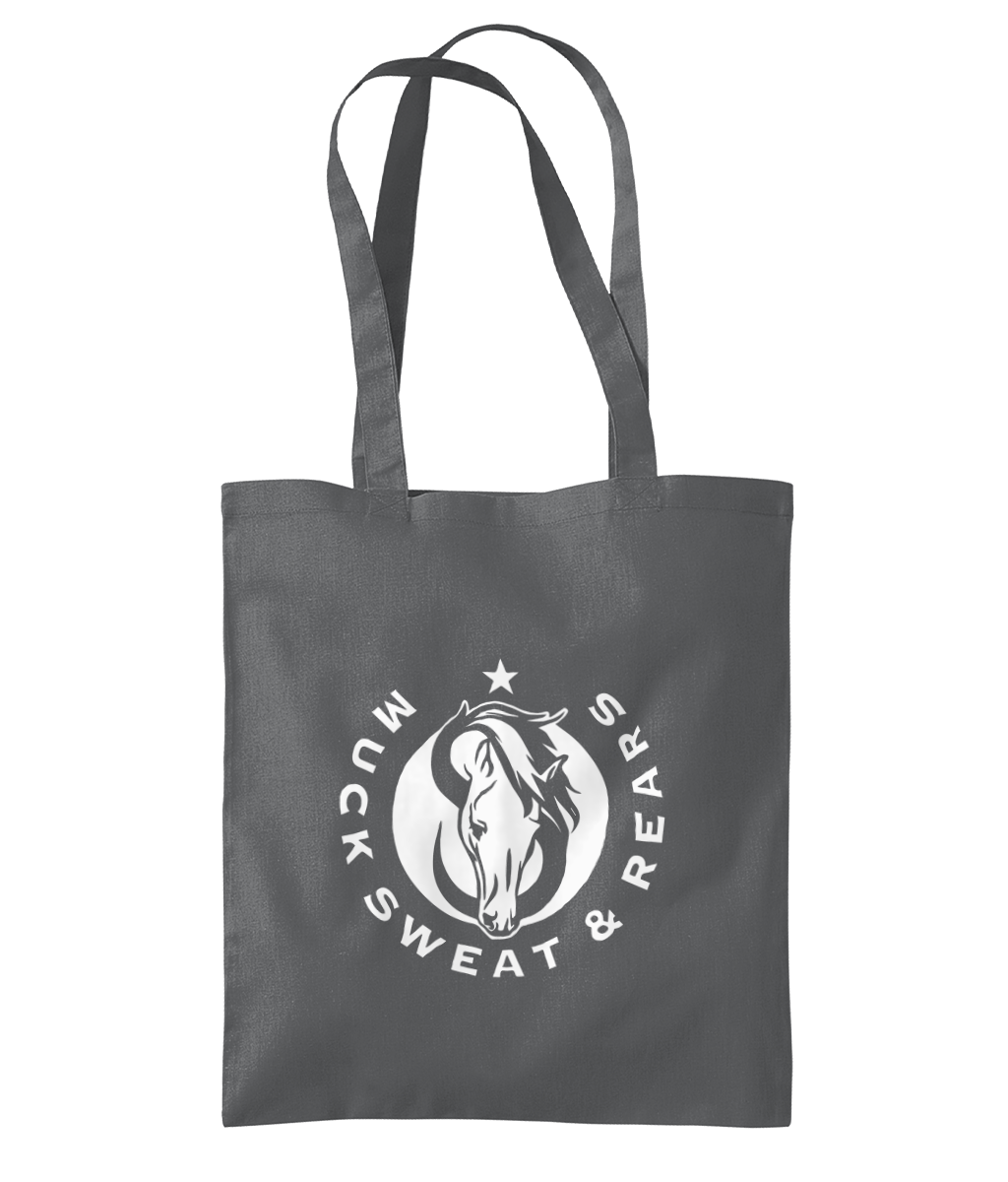 Team MSR Westford Mill Organic Premium Cotton Tote Printed with White MSR Logo
