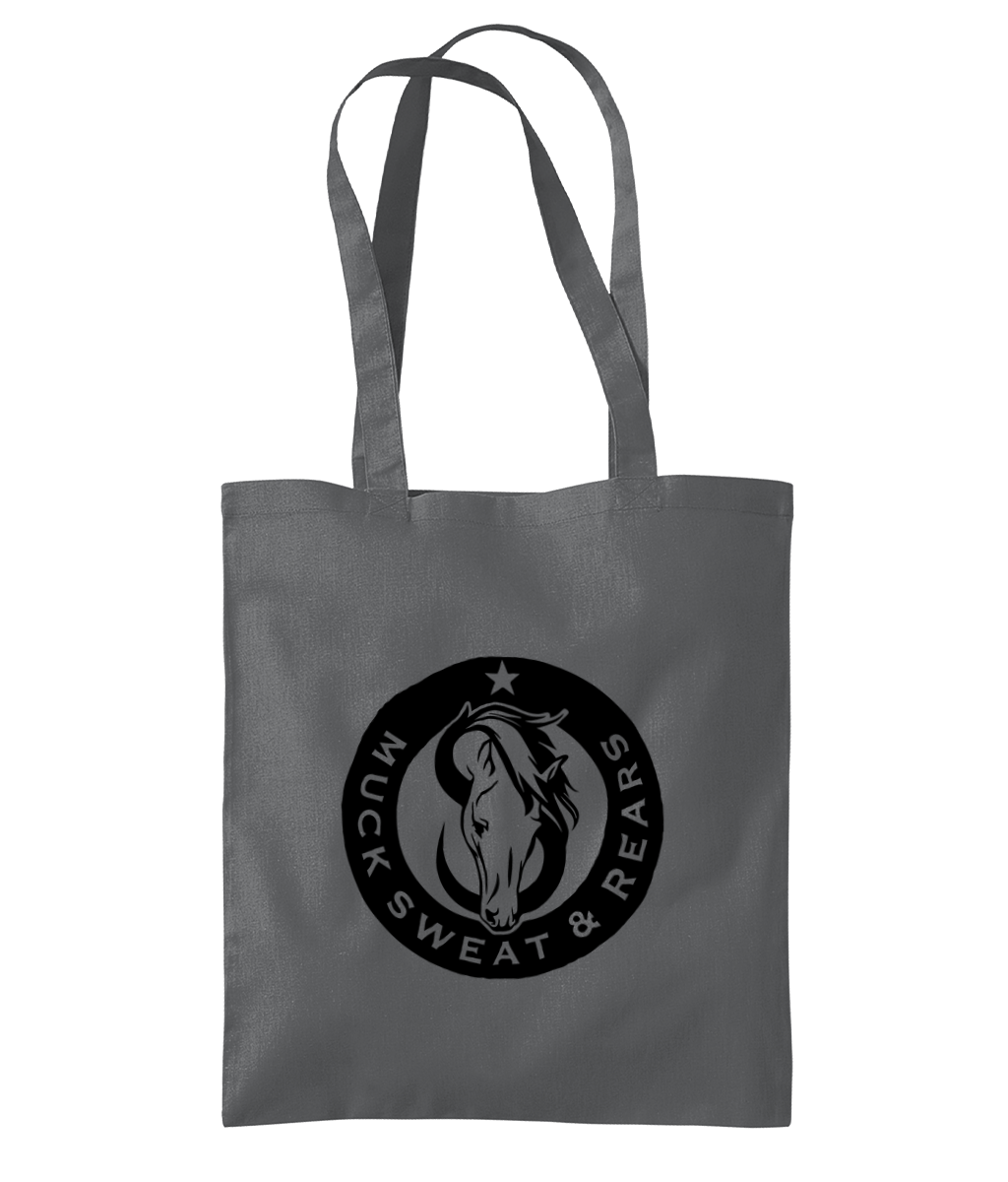 Team MSR Westford Mill Organic Premium Cotton Tote Printed with Black MSR Logo