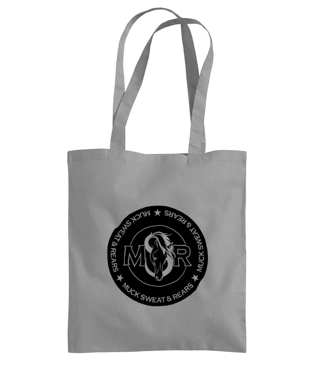 Team MSR Westford Mill Organic Premium Cotton Tote Printed with Black MSR Logo