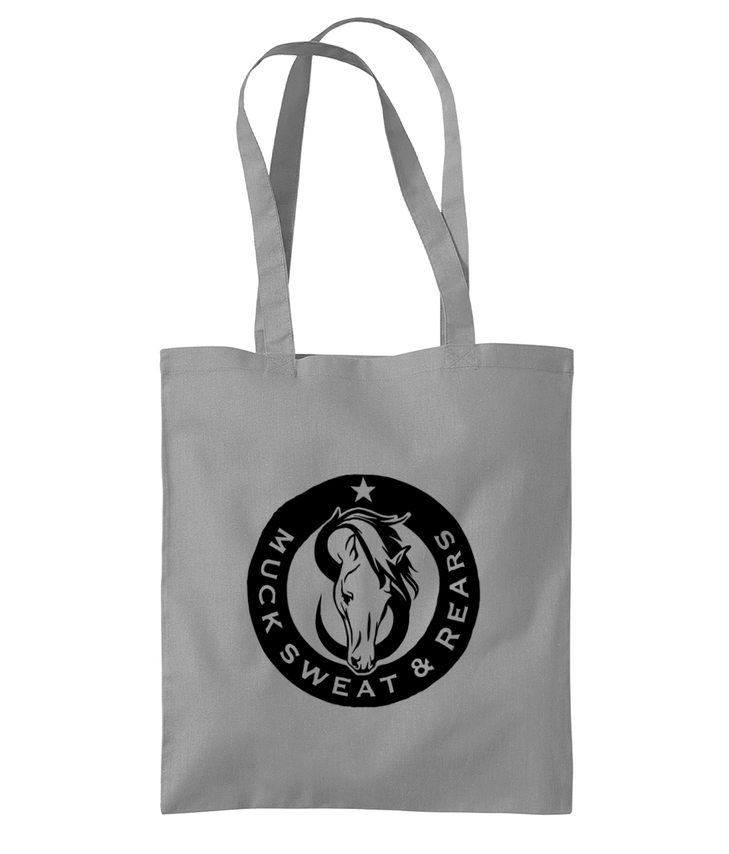 Team MSR Westford Mill Organic Premium Cotton Tote Printed with Black MSR Logo