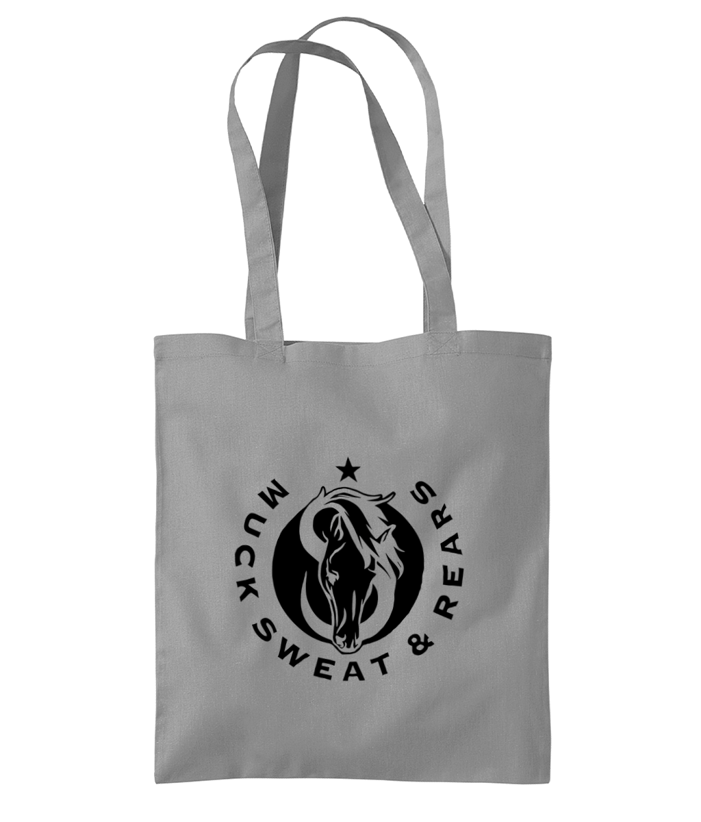 Team MSR Westford Mill Organic Premium Cotton Tote Printed with Black MSR Logo