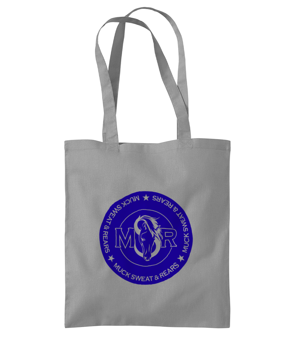Team MSR Westford Mill Organic Premium Cotton Tote Printed with Blue MSR Logo