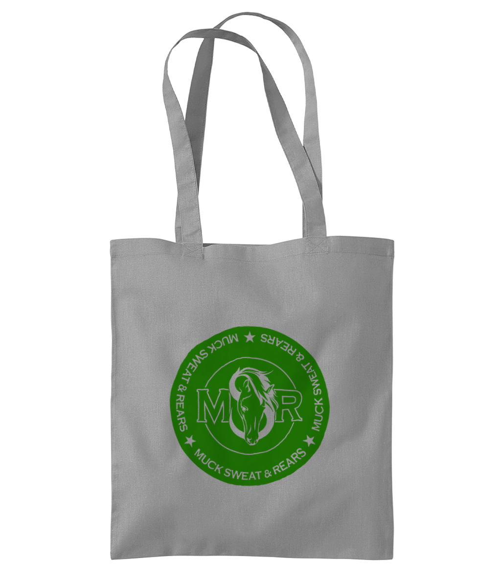 Team MSR Westford Mill Organic Premium Cotton Tote Printed with Green MSR Logo