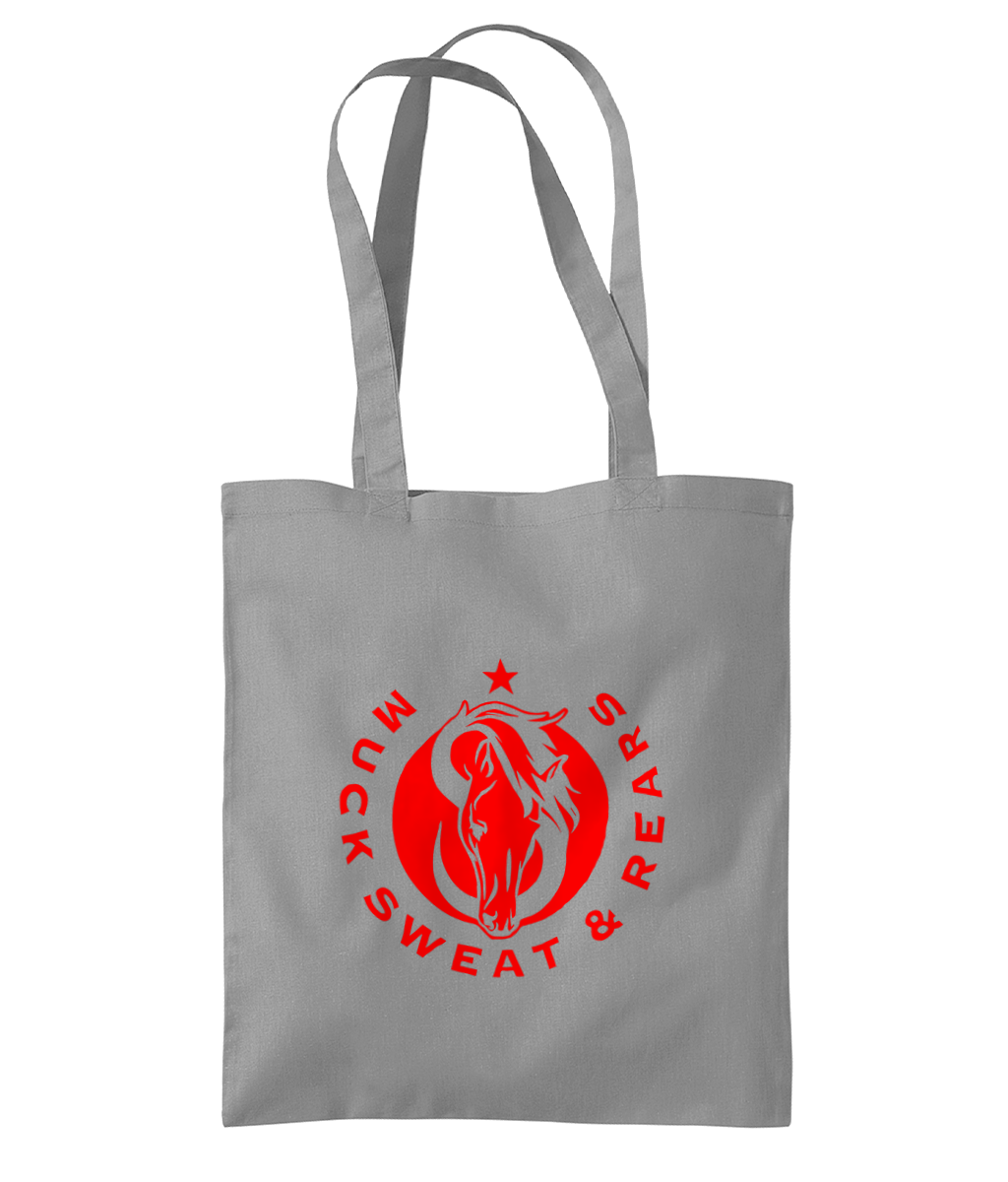 Team MSR Westford Mill Organic Premium Cotton Tote Printed with Red MSR Logo