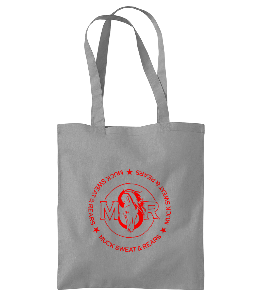 Team MSR Westford Mill Organic Premium Cotton Tote Printed with Red MSR Logo
