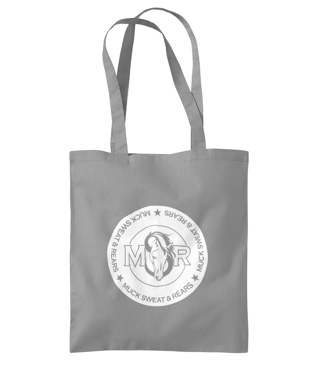 Team MSR Westford Mill Organic Premium Cotton Tote Printed with White MSR Logo
