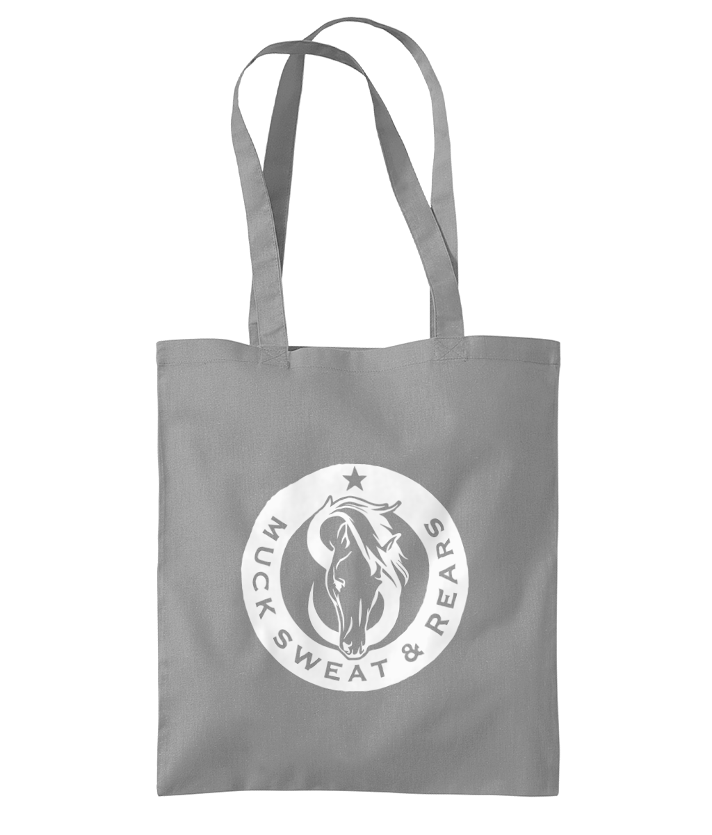 Team MSR Westford Mill Organic Premium Cotton Tote Printed with White MSR Logo