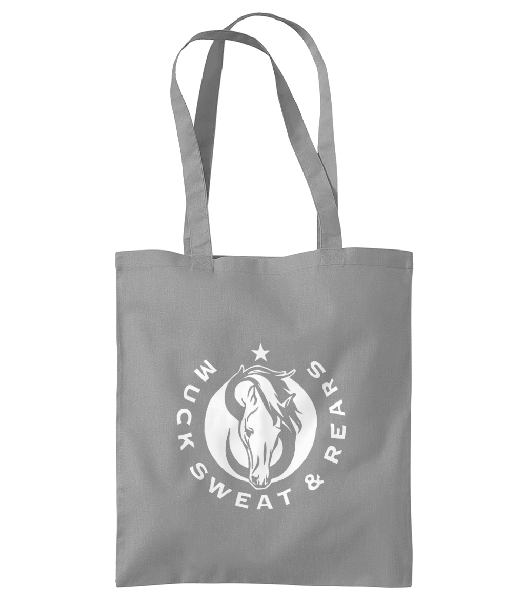 Team MSR Westford Mill Organic Premium Cotton Tote Printed with White MSR Logo