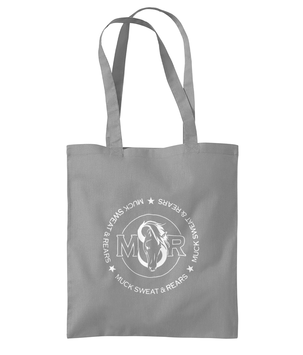 Team MSR Westford Mill Organic Premium Cotton Tote Printed with White MSR Logo