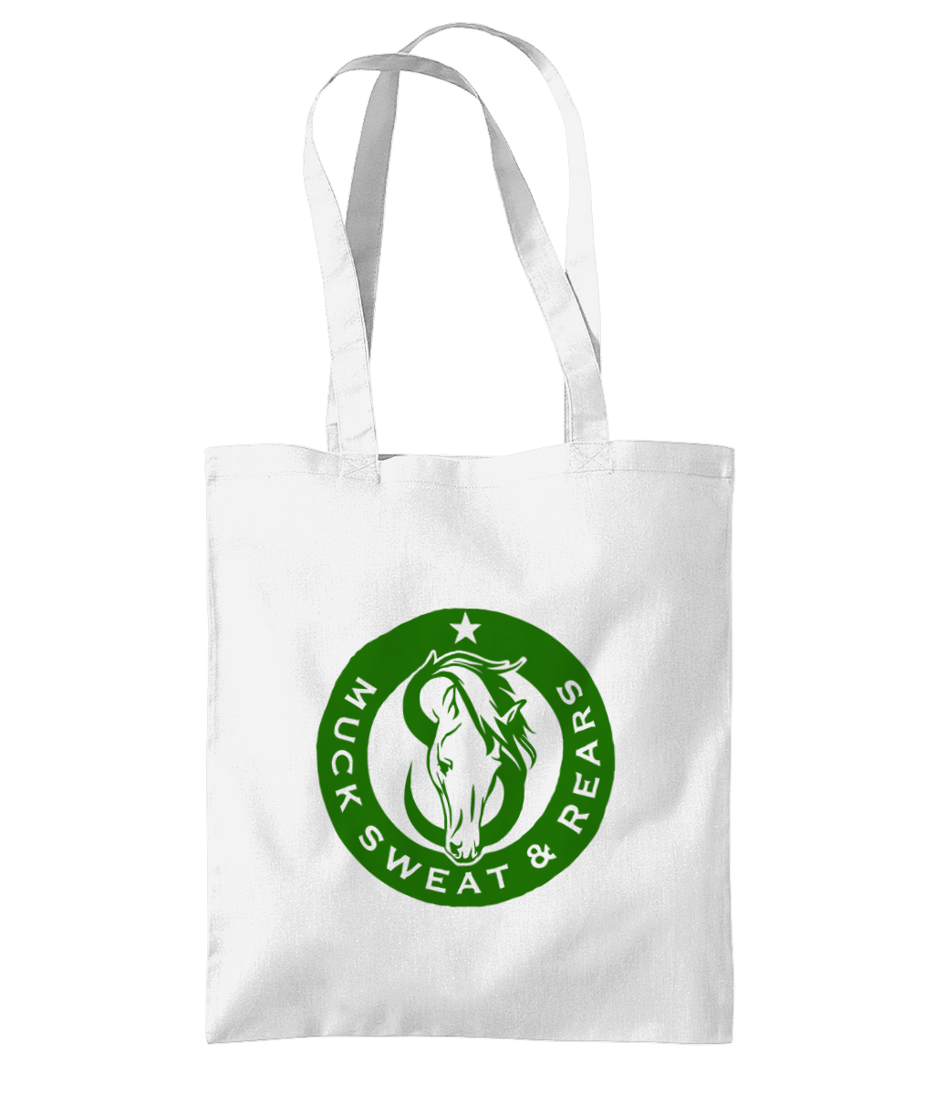 Team MSR Westford Mill Organic Premium Cotton Tote Printed with Green MSR Logo