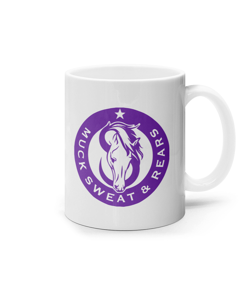 11oz Mug Purple Round Team MSR Logo #2