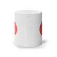 11oz Mug Red Round Team MSR Logo #1