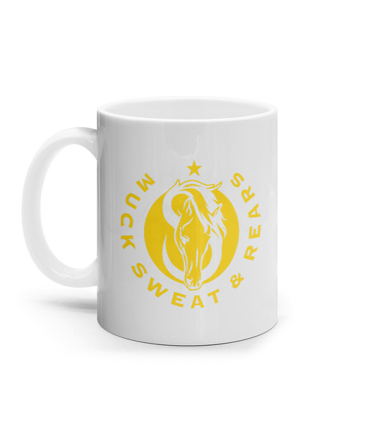 11oz Mug Yellow Round Team MSR Logo #3