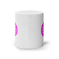 11oz Mug Pink Round Team MSR Logo #2