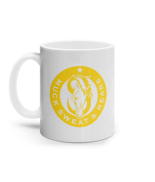 11oz Mug Yellow Round Team MSR Logo #2