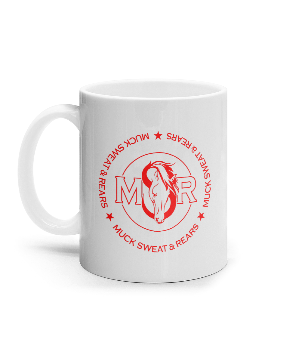 11oz Mug Red Round Team MSR Logo #4
