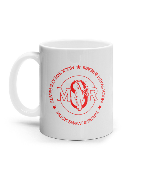 11oz Mug Red Round Team MSR Logo #4
