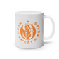 11oz Mug Orange Round Team MSR Logo #3