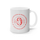 11oz Mug Red Round Team MSR Logo #4