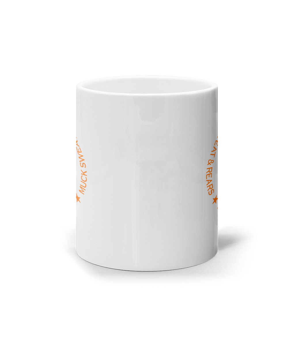 11oz Mug Orange Round Team MSR Logo #4