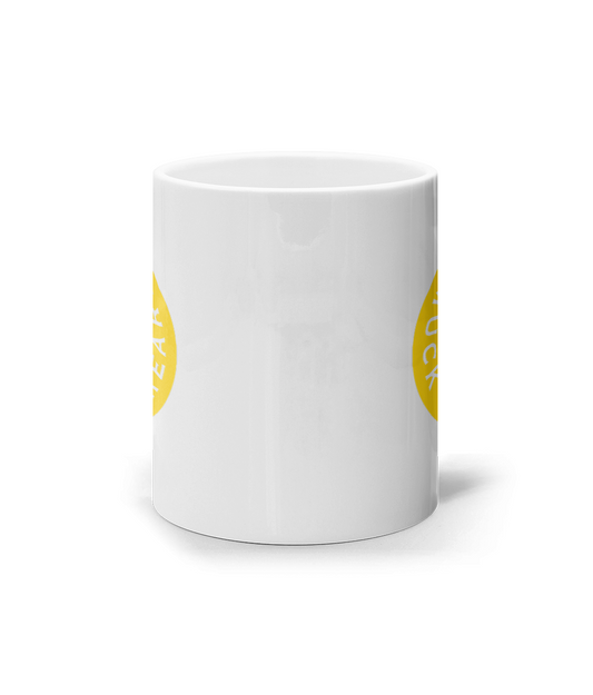 11oz Mug Yellow Round Team MSR Logo #2