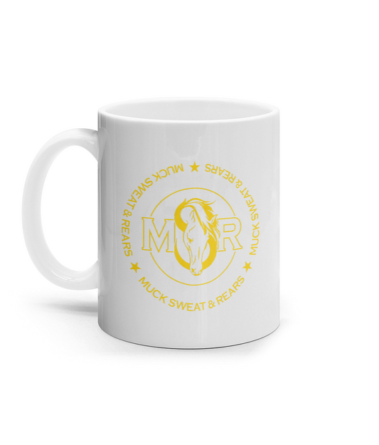 11oz Mug Yellow Round Team MSR Logo #4